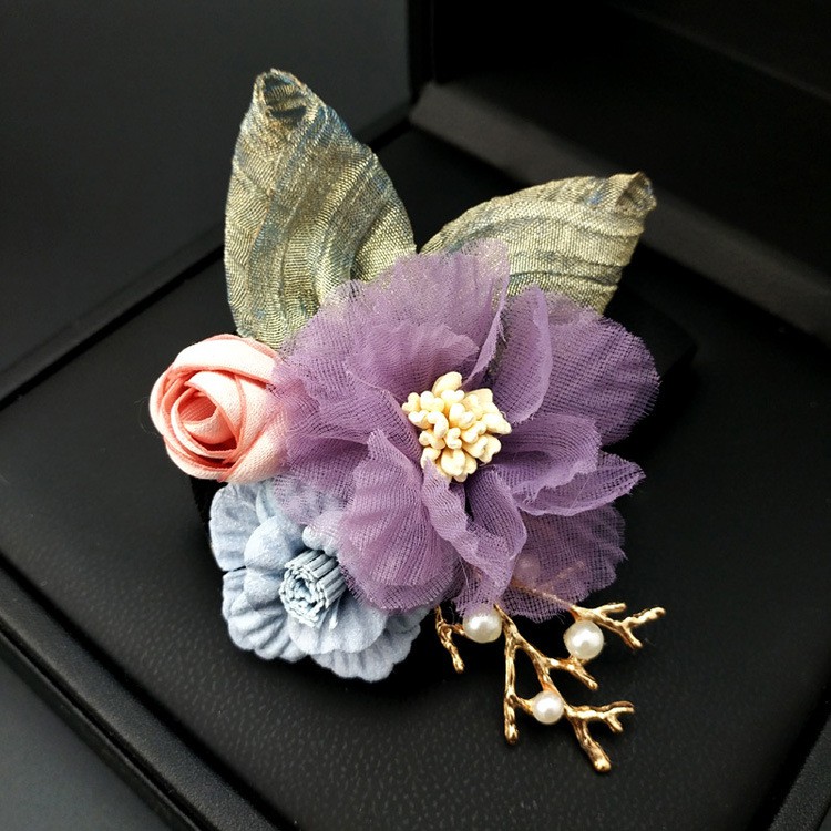 Cài áo thời trang hình hoa dễ thương GC285