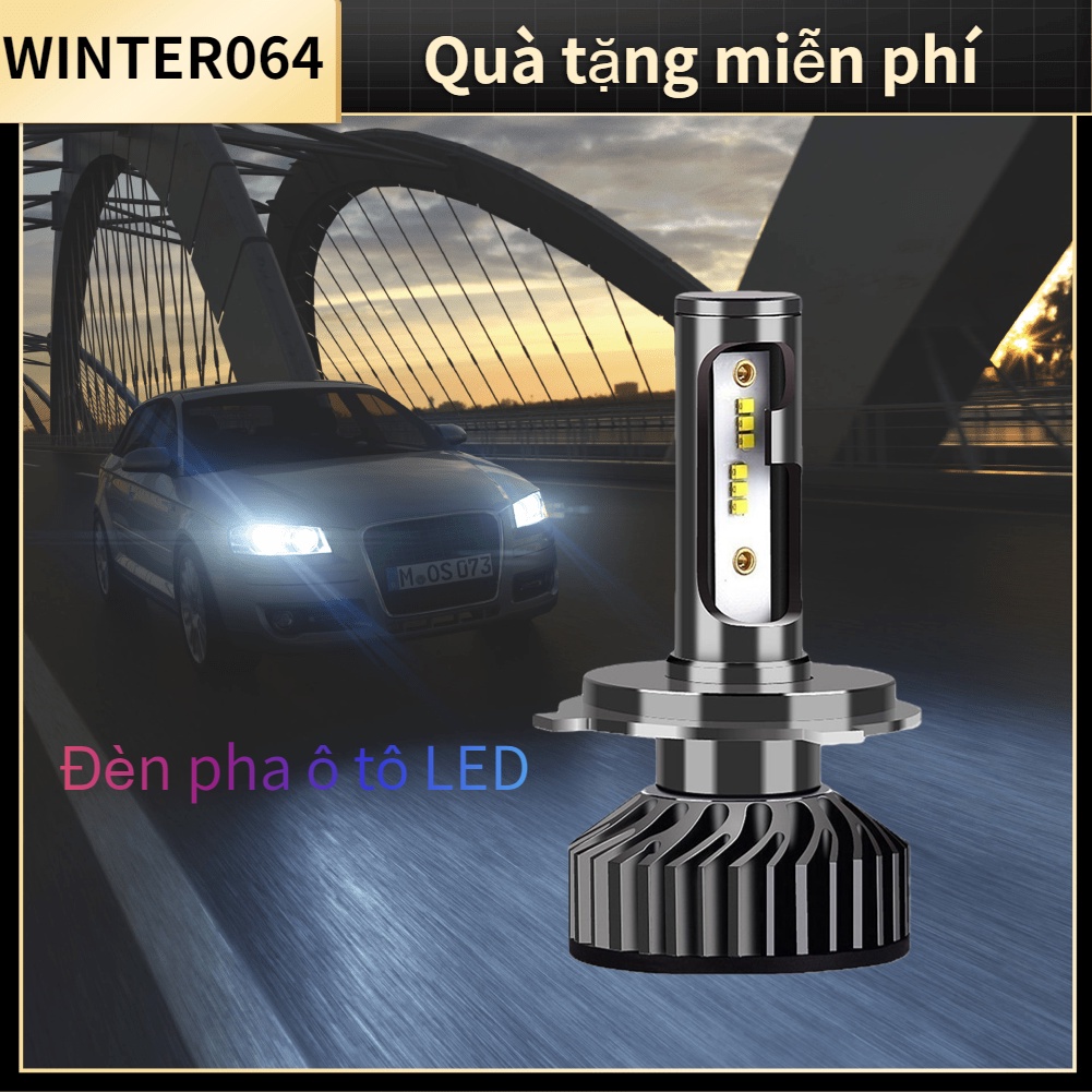 Đèn pha ô tô LED Thay thế siêu sáng Bóng đèn Bảo vệ ngắn mạch mini Winter064
