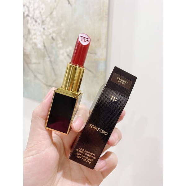 Son cao cấp Tom Ford 16 Scarlet Rouge Matte