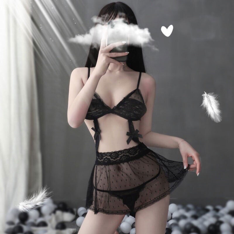 Set Váy Ngủ Xinh Gợi Cảm. SHIP HỎA TỐC TPHCM. Đồ Ngủ Cosplay Sexy. ThaoBonita T072 | BigBuy360 - bigbuy360.vn