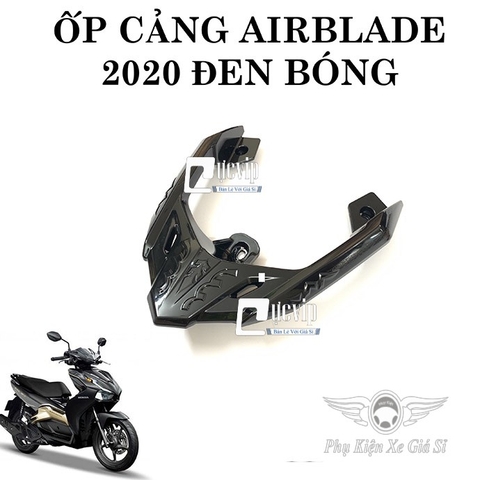 [Giá Hủy Diệt] Bộ 5 Món Bảo Vệ Airblade 2020 Full Đen (Che Pô, Che Quạt Gió, Mão, Cảng, Pô E) 2956