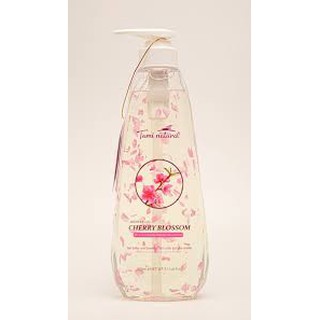 Sữa tắm cánh hoa Tami natural tinh dầu hoa anh đào  600ml