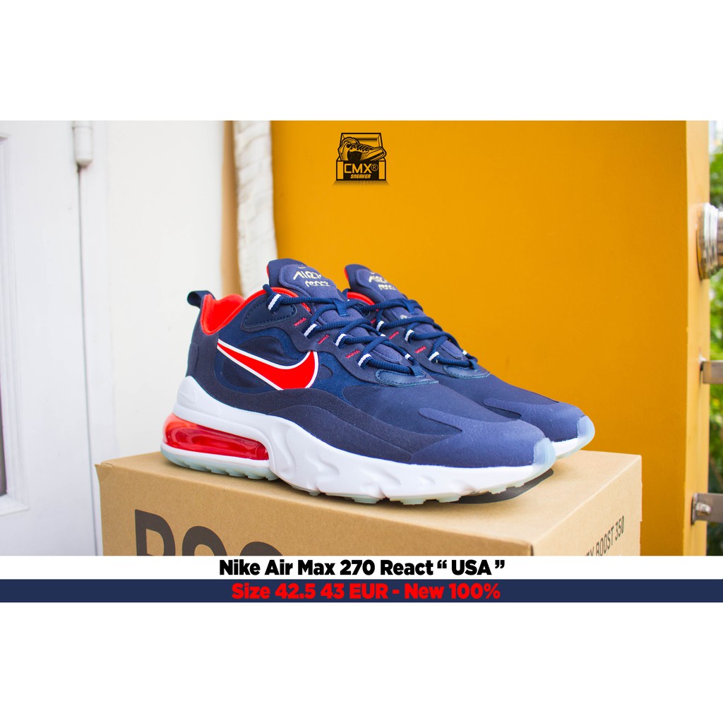 😘 [ HÀNG CHÍNH HÃNG ] Giày Nike Air Max 270 React ' USA ' ( CT1280-400 ) - REAL AUTHETIC 100%