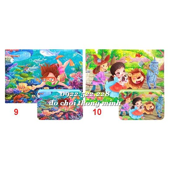 Ghép hình PUZZLE 200 mảnh