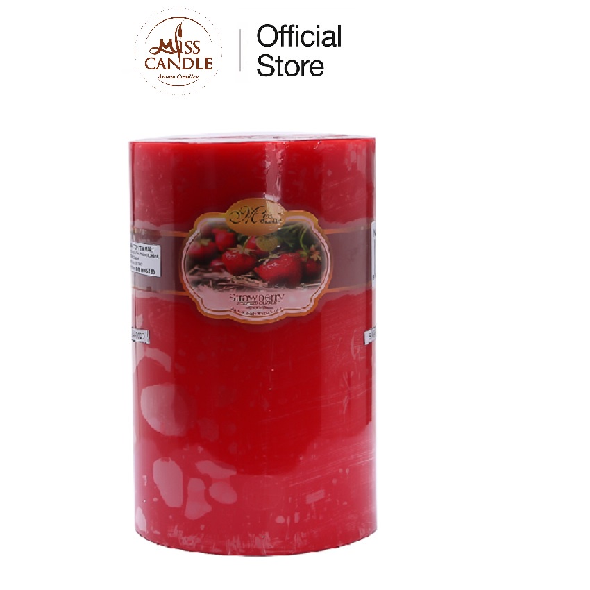 Nến thơm trụ tròn D10H15 Miss Candle MIC0246 10 x 15 cm (Chọn màu)