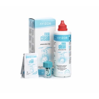 Dung dịch khư trung va diet khuan kính ap tròng Avizor ever clean
