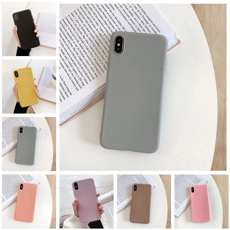 VIVO V5/V5S/V5 Plus/V5 Lite/X9/X9S/X9 Plus Candy Color Matte Soft Case