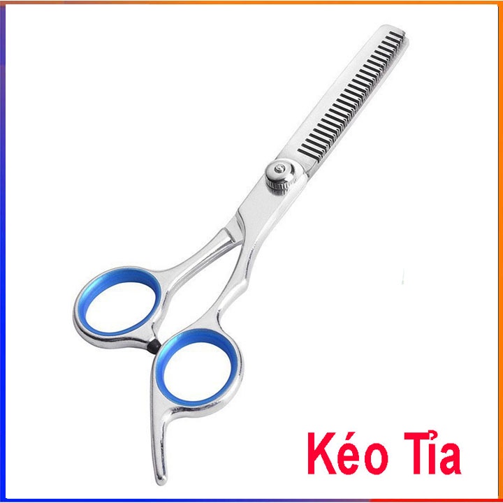 Bộ kéo cắt tỉa tóc (kéo 1 cắt, 1 tỉa) Hàng loại 1