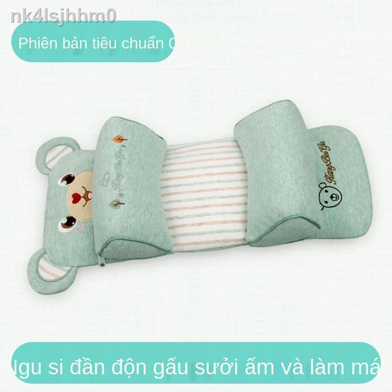 Xưởng sản xuất Gối trực tiếp cho bé sơ sinh 0 tuổi gối khuôn mẫu gối sửa một phần đầu bé chỉnh hình dá