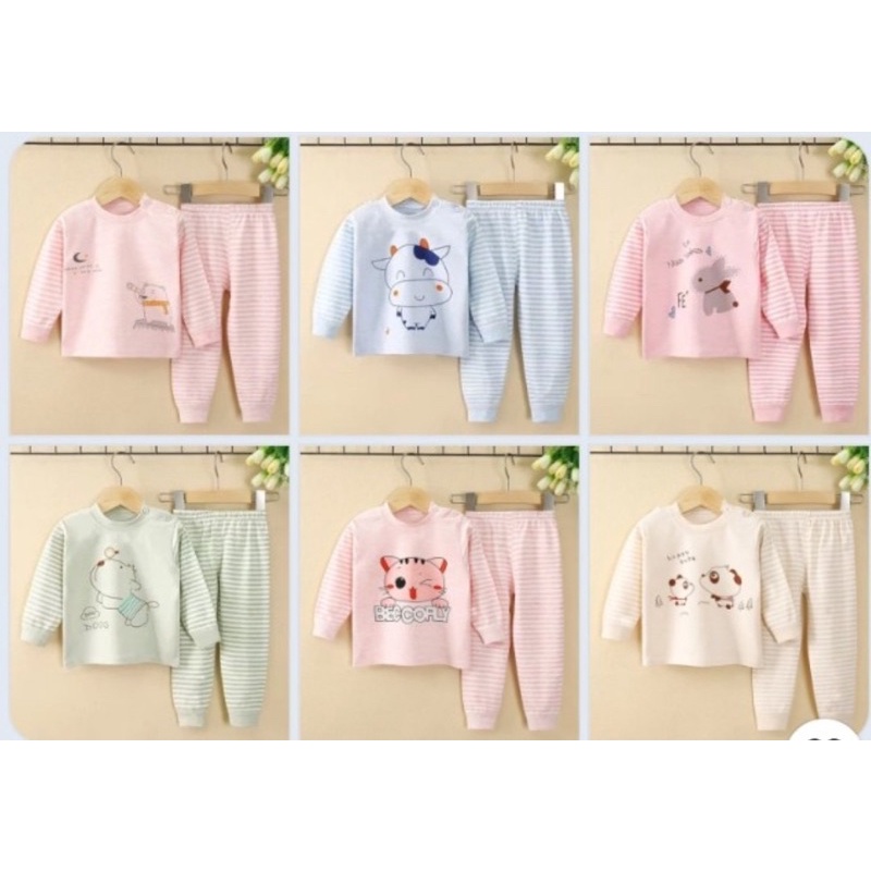 BỘ COTTON LEN HOẠ TIẾT HOẠT HÌNH