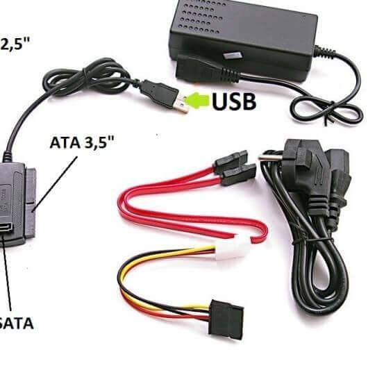 Cáp Chuyển Đổi Usb 2.0 Sang Ide Sata Code-597 - R-Driver Iii - Usb Ide Sata