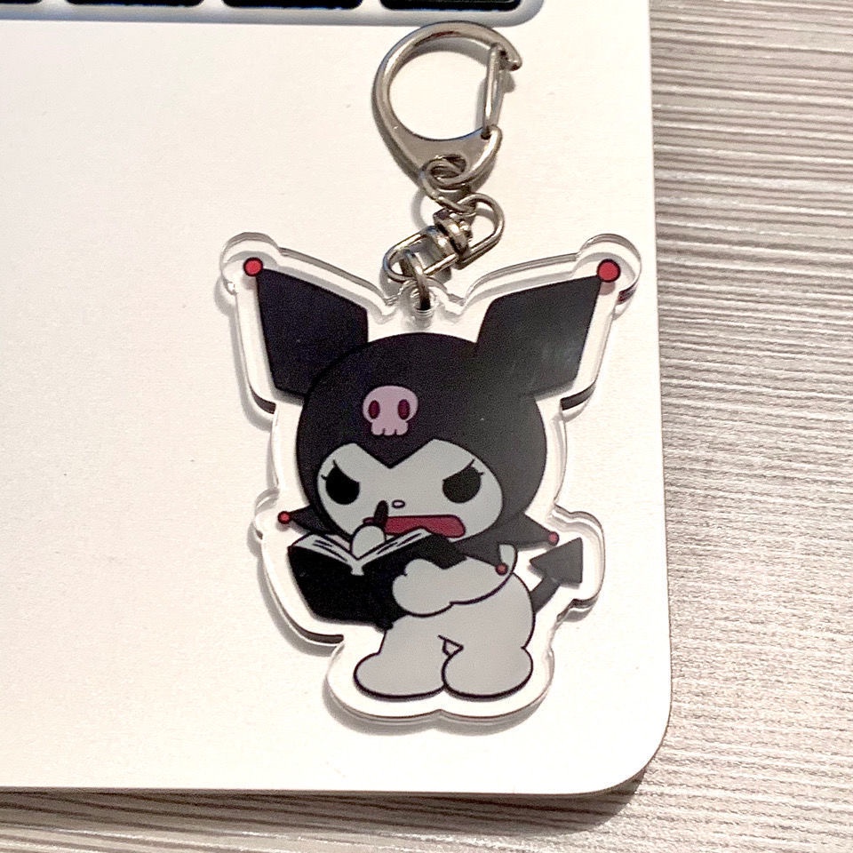 Móc Khóa Cặp Đôi Bằng Acrylic Dễ Thương