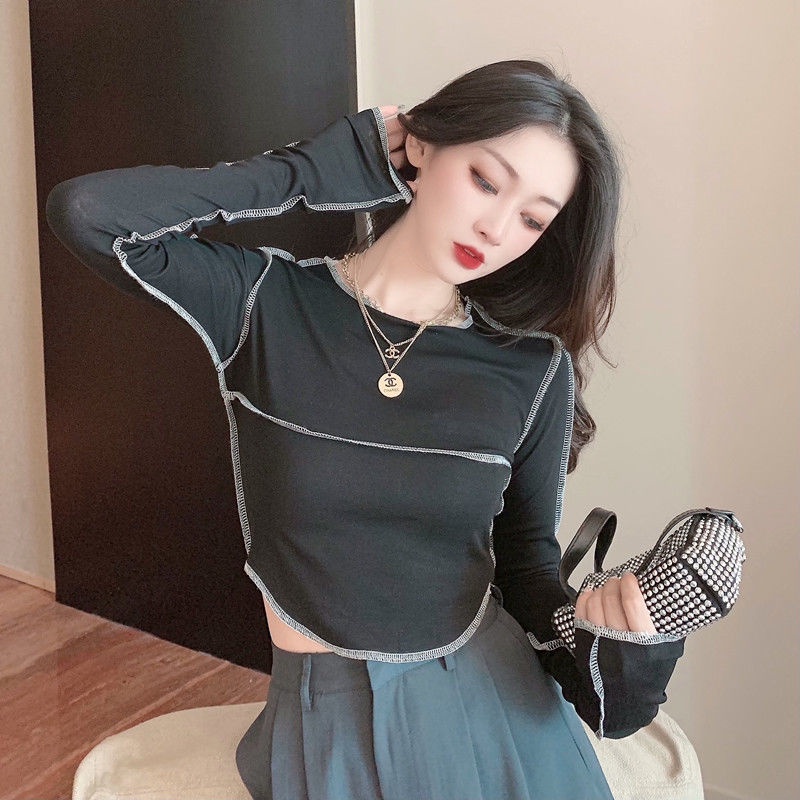 Áo thun COZOK tay dài dáng ôm thời trang