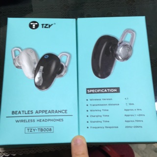 Tai nghe Bluetooth TZY-TB008 BH 6 tháng đổi mới