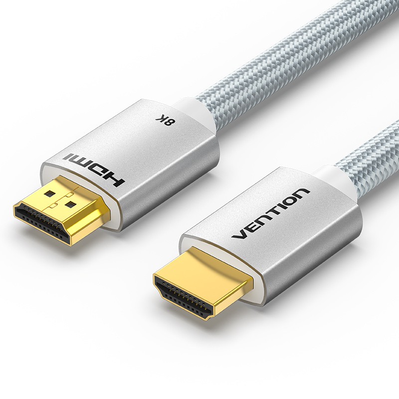 Dây Cáp Chuyển Đổi HDMI 2.1 Vention 8K 60Hz 4K 120Hz Tốc Độ Cao 48Gbps Chuyển Đầu HDMI Sang HDMI Dành Cho Laptop