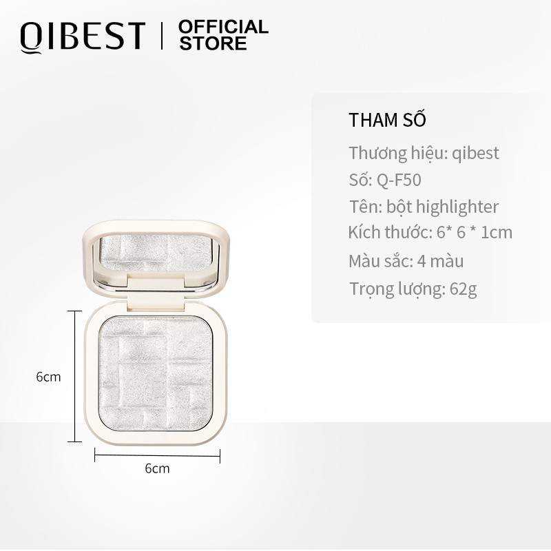 Phấn bắt sáng QIBEST lấp lánh lâu trôi tự nhiên 62g gồm 4 màu tùy chọn | BigBuy360 - bigbuy360.vn