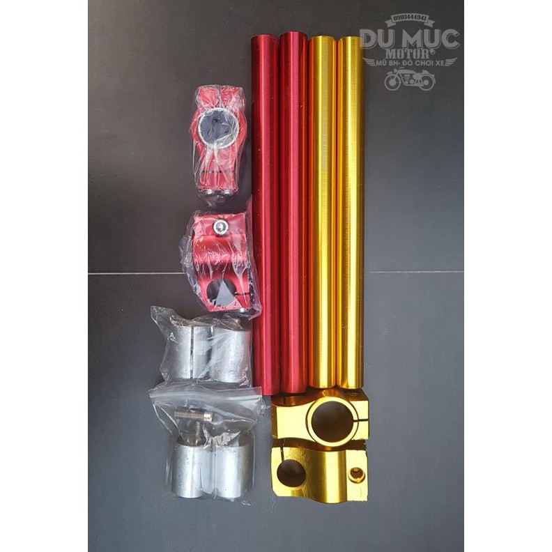 Ghi đông clip-on độ cafe racer