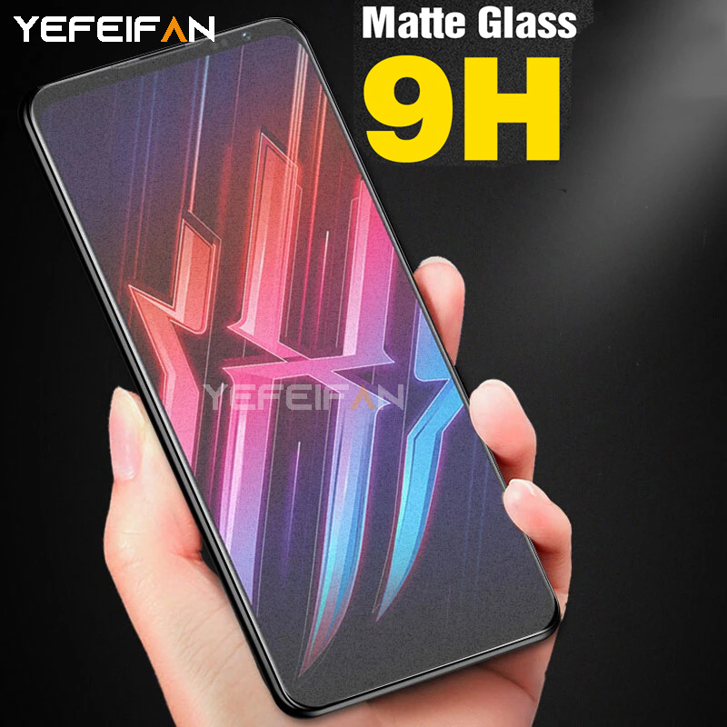 Kính cường lực cho Nubia Red Magic 6 Pro Red Magic 5G 3s 3 Mars Bảo vệ màn hình mờ chống vân tay
