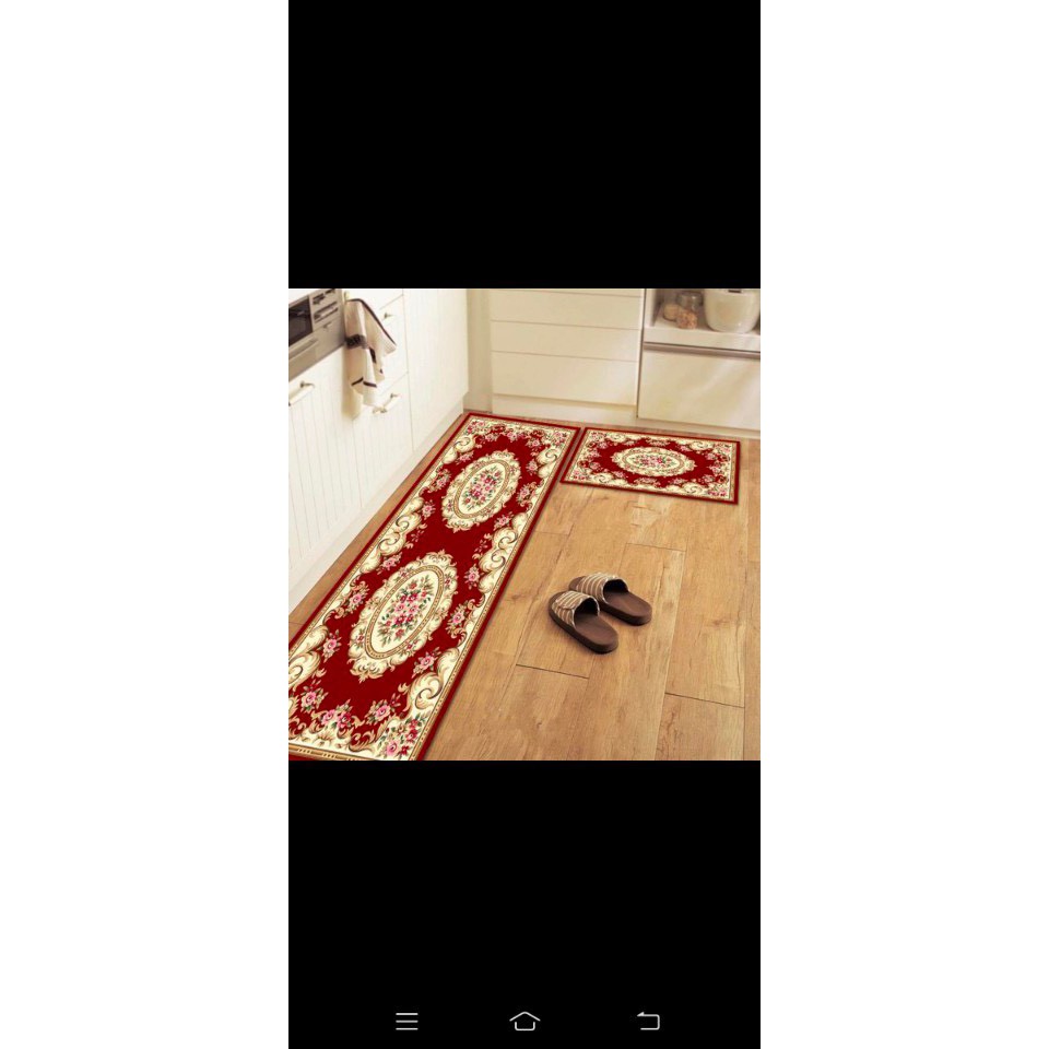 Bộ Thảm Bếp Chống Trơn Trượt Hoa Văn 3D Chống Thấm [GIÁ XƯỞNG] Lytoet199 | BigBuy360 - bigbuy360.vn