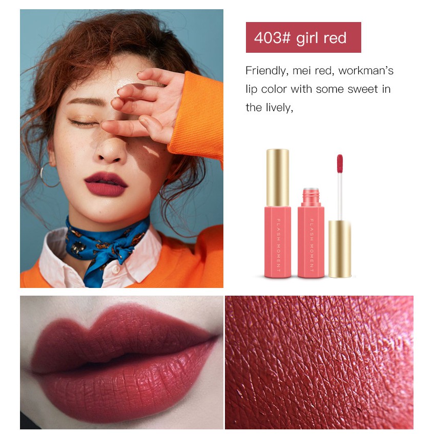 Son KEM lì Velvet Labial Glair Của Flash Moment Hàng Nội Địa Trung | BigBuy360 - bigbuy360.vn