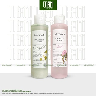 Nước hoa hồng mamonde diếp cá & hoa hồng 250ml hàn quốc.
