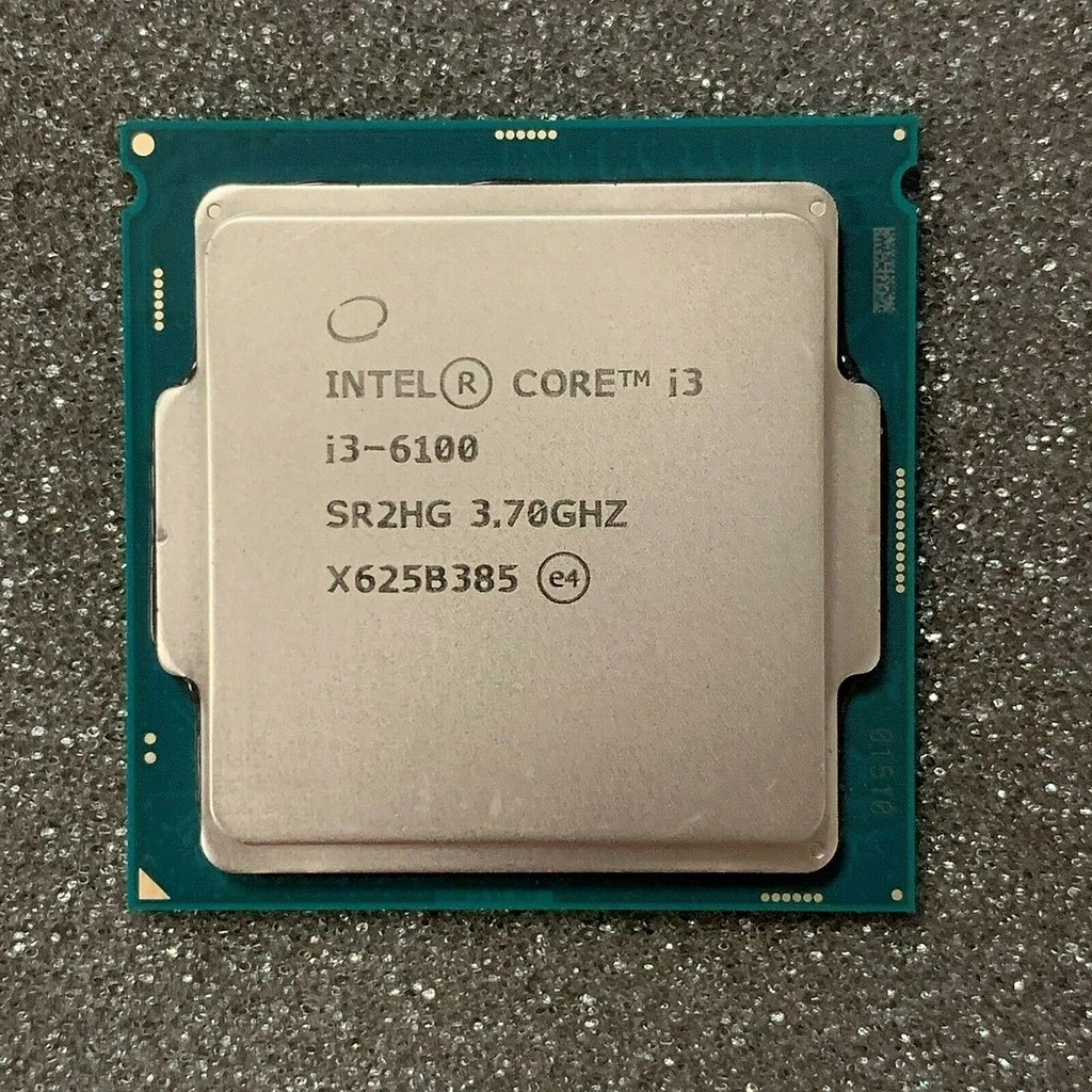 CPU Intel Core i3 - 6100 (3.7 GHz 3MB HD 530 Graphics Socket 1151) - Đã Qua Sử Dụng, Không Kèm Fan