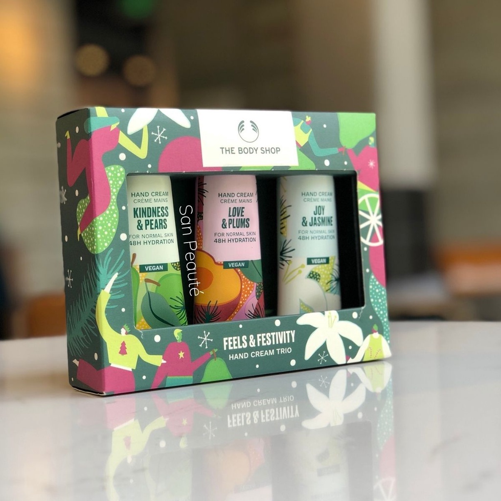 Set quà tặng The Body Shop Gift set Love Plum/ Handcream 2021