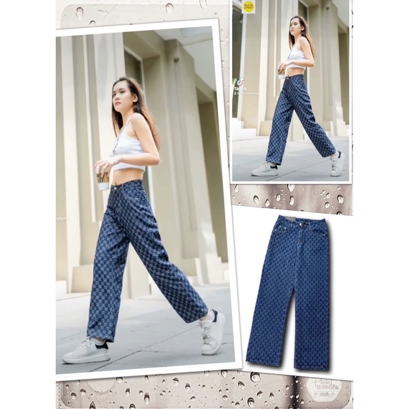 🎁 Quần BAGGY Jean nữ Ống Rộng  - phong cách năng động - Hình do nhà WEAR18+ thực hiện