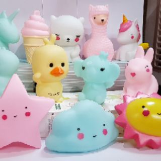 Đèn ngủ led silicone hình thú cho bé siêu cute