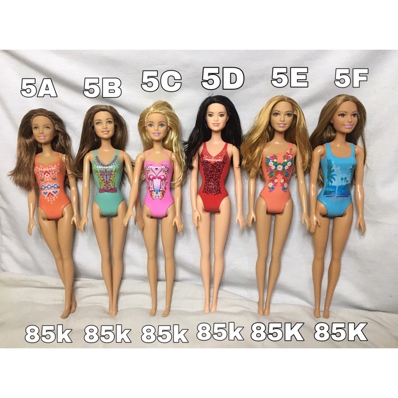 Búp Bê Barbie Bikini Liền Thân - Mã 5