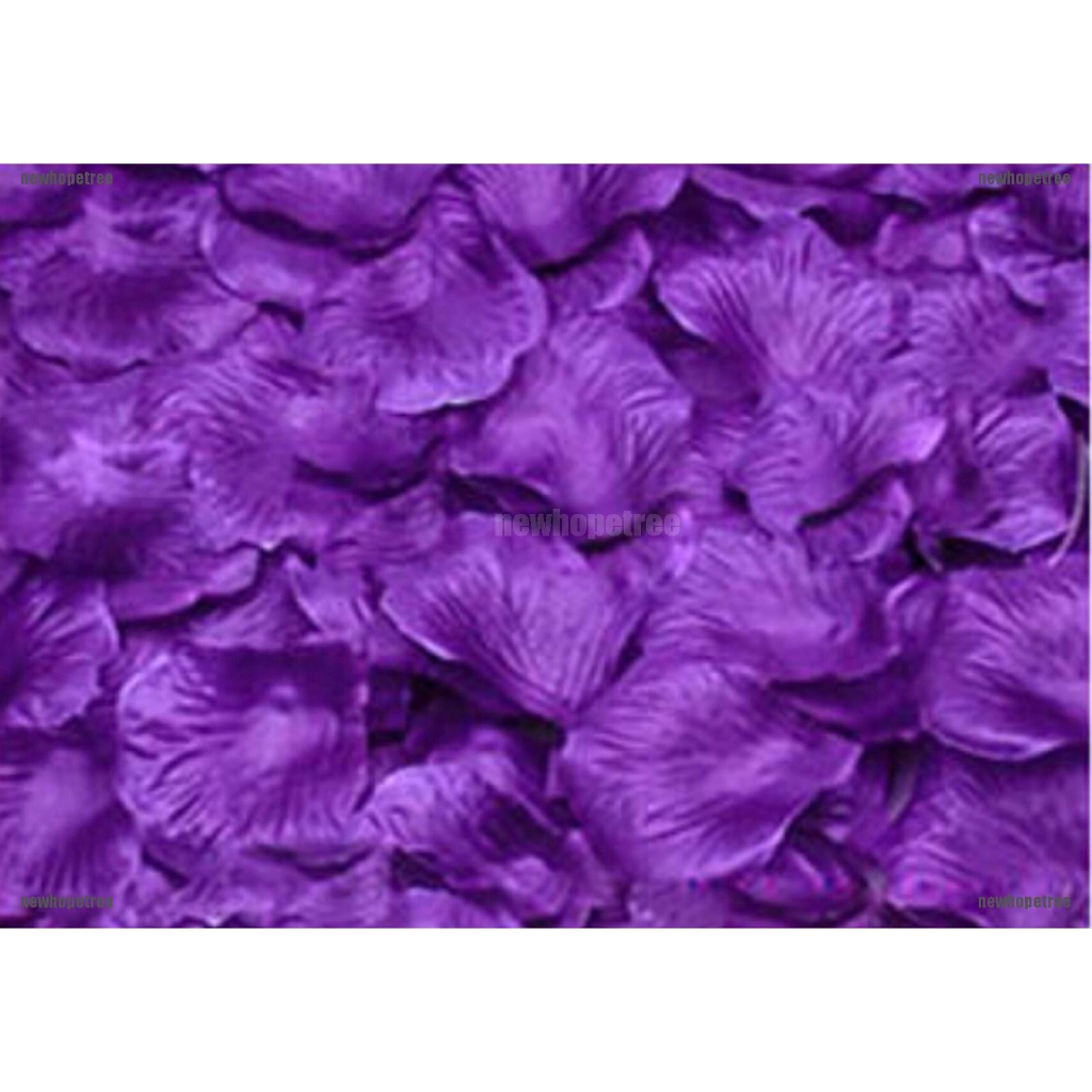 Bộ 100 Cánh Hoa Hồng Lụa Trang Trí Bàn Tiệc Cưới