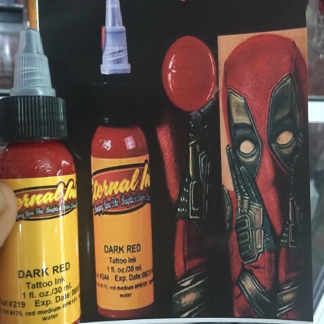 Mực internal mầu dark red