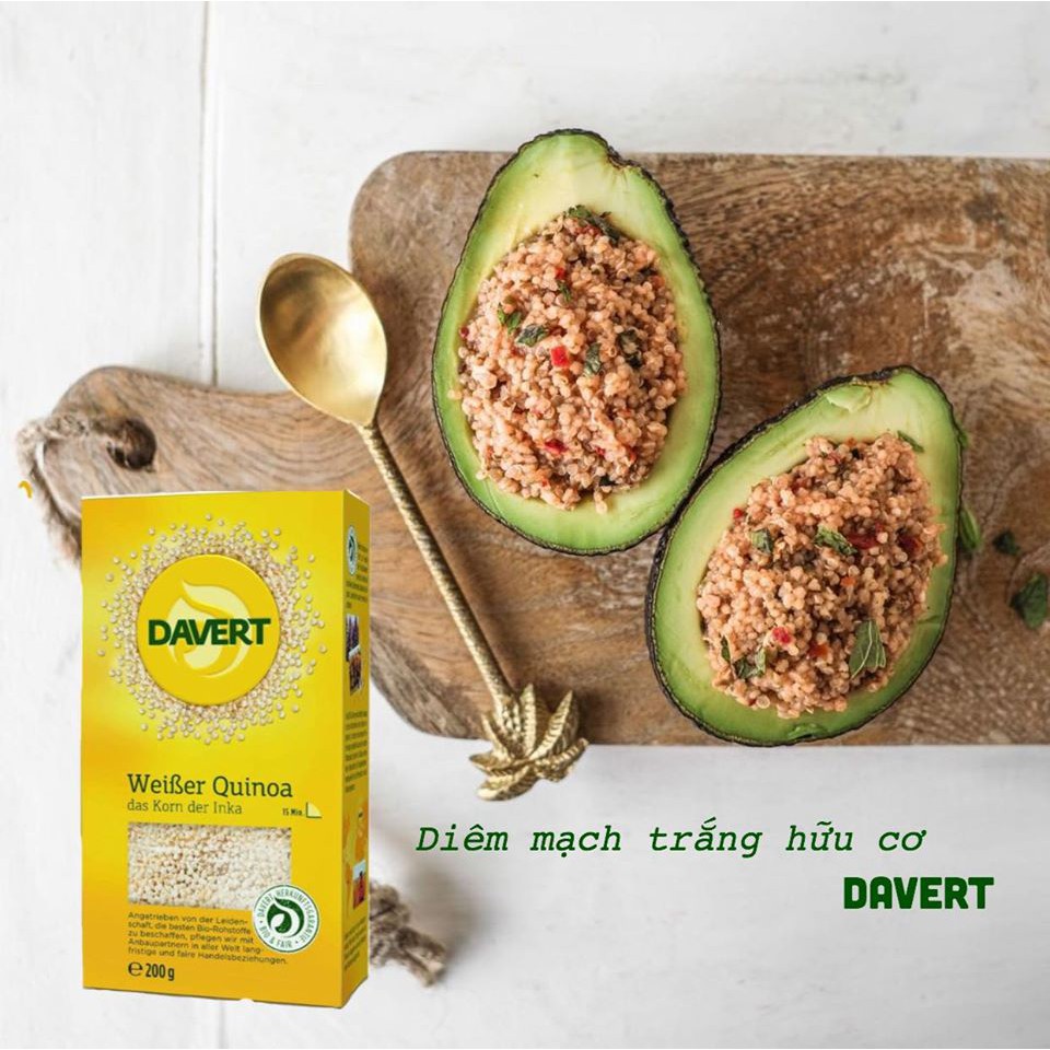 Hạt quinoa hữu cơ Davert 200g