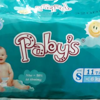 Combo 8 gói tã dán pabys size S 88 miếng+KM