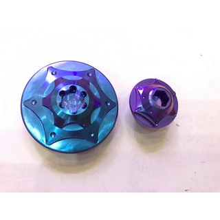 Ốc mâm lửa titanium GR5