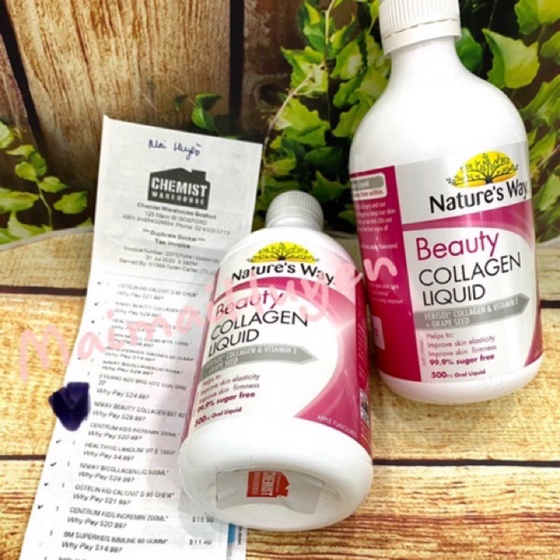 Collagen Dạng Nước 500ml Beauty Liquid Nature’s Way