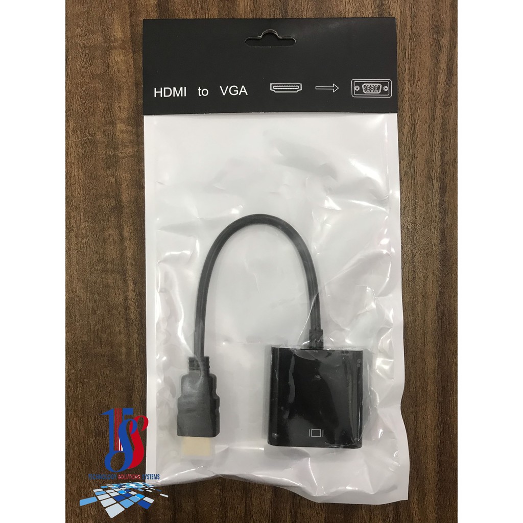 Cáp chuyển đổi tín hiệu từ HDMI To VGA - BH 6T