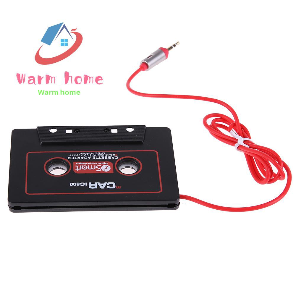 Bộ Chuyển Đổi Băng Cassette Đầu Cắm 3.5mm Cho Máy Nghe Nhạc Mp3 Trên Xe Hơi