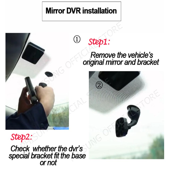 Camera hành trình cao cấp Whexune K950 màn hình cảm ứng 10 inch, tích hợp 4 camera, Android Wifi GPS | BigBuy360 - bigbuy360.vn