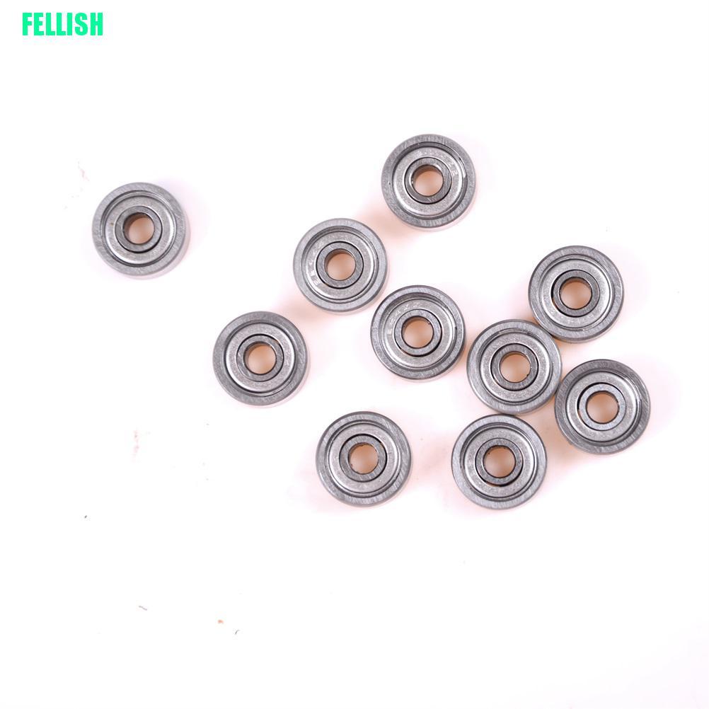 Set 10 vòng bi bằng kim loại 606zz 6x17 X 6 mm đa dụng