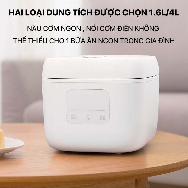 [Mã ELHAMS5 giảm 6% đơn 300K] Nồi cơm điện thông minh Xiaomi Zhiwu Zhu dung tích 1.6L