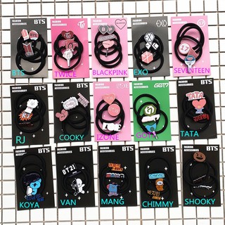 Bộ 3 đồ cột tóc cho người hâm mộ BTS EXO