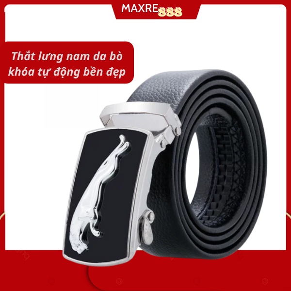 Thắt lưng, dây nịt nam da mặt hổ cá tính, độc lạ khóa tự động siêu bền tiện lợi đi làm đi chơi