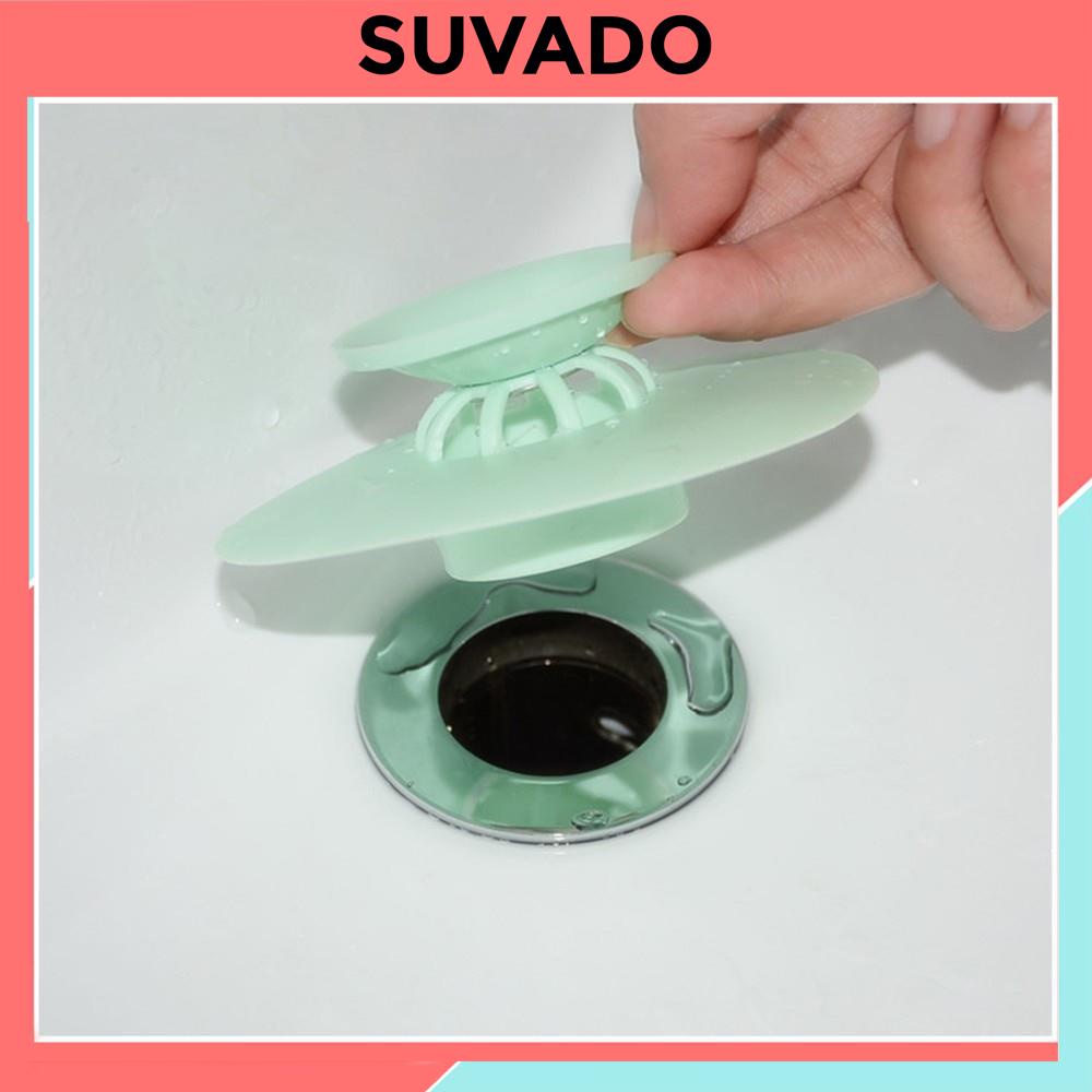 Chặn Rác chậu Rửa chén Bát lavabo ống thoát nước nhà tắm Bật Mở Thông Minh Ngăn Mùi Bồn Tắm B040 SUVADO