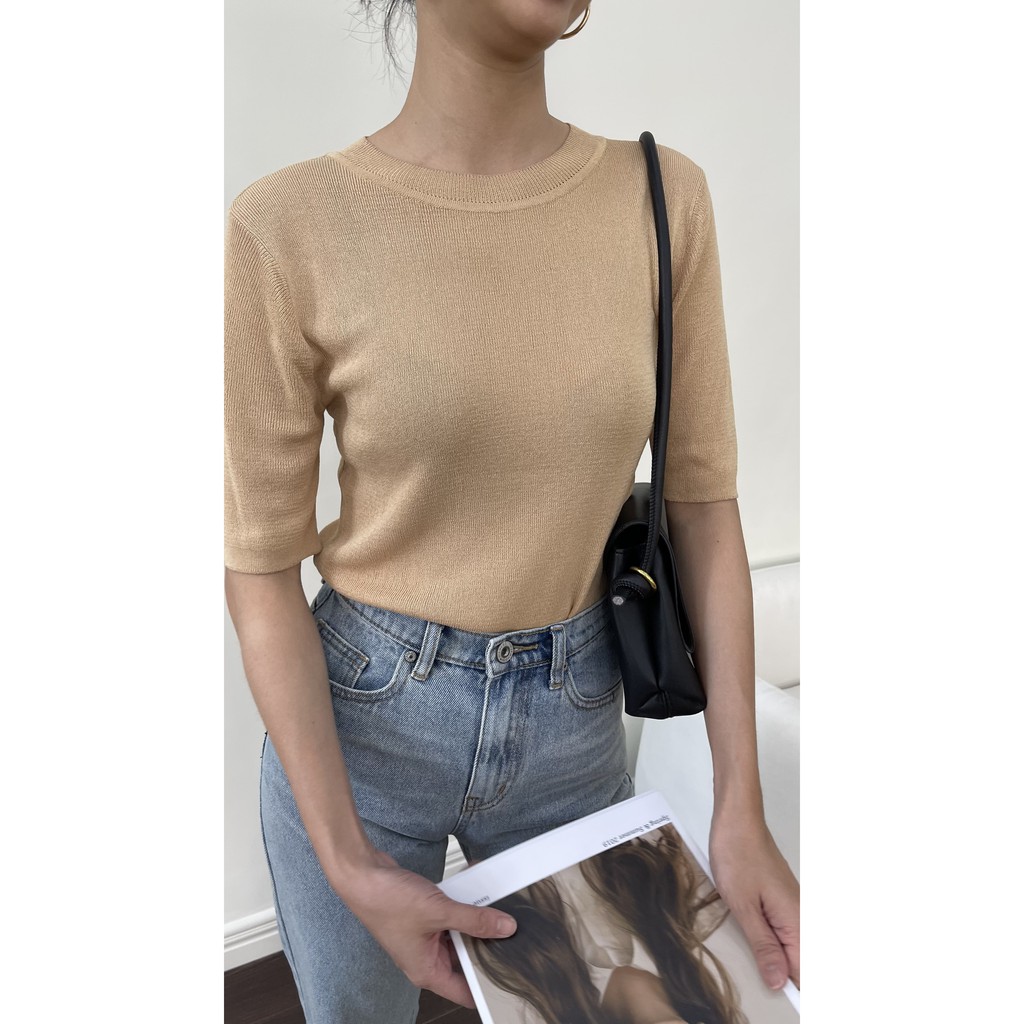 COCO SIN - Quần Jean Ống Đứng Xẻ Lai