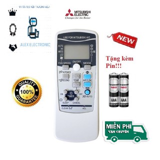 Điều khiển điều hòa Mitsubishi 1&2 chiều Inverter các dòng  MSY- MSZ- MS- Hàng tốt 100% Tặng kèm Pin-Điện tử ALEX