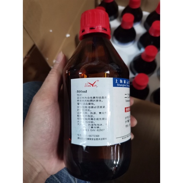 Hóa chất Diethanolamine chai 500ml C4H11NO2 DEA DEOA