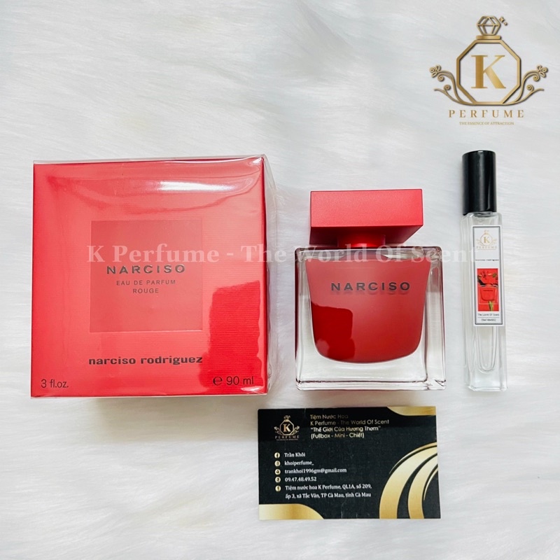 [K Perfume Chính Hãng] Nước Hoa Nữ Narciso Rouge EDP | Thế Giới Skin Care