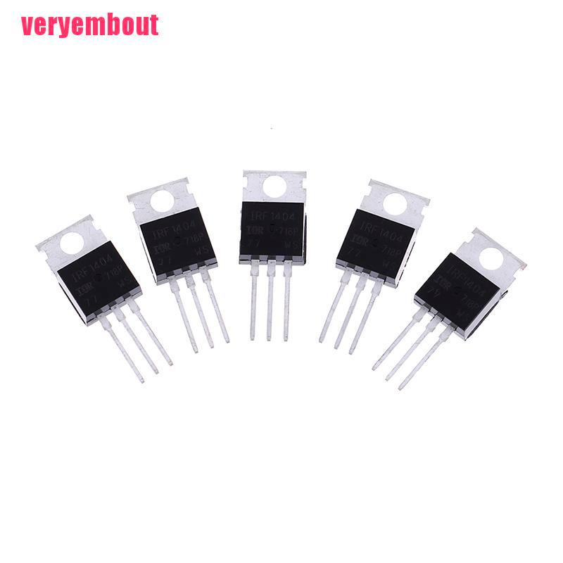 Set 5 Linh Kiện Điện Tử Irf1404 1404 Mosfet Mosft To-220