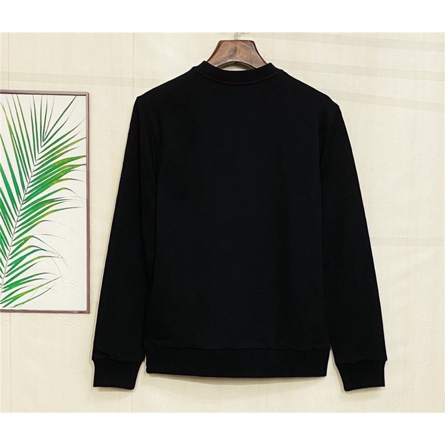 Áo sweater tay dài cổ tròn thêu hình nhân vật Zhang Zi D0LCE&GABBA mùa thu / mùa thu 2021 cho nam
